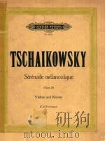 Serenade melancolique Opus 26 Violine und Klavier(Carl Herrmann) 1930 PDF电子版封面