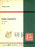 Piano Concerto Two Piano 1945 PDF电子版封面