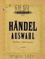 AUSWAHL 1931 PDF电子版封面 HANDEL