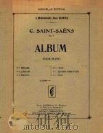 Album pour piano（ PDF版）