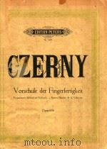 VORSCHULE DER FINGERFERTIGKEiT Op.636（1987 PDF版）