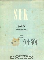 Jaro Le Printemps Piano(K.Solc)（1950 PDF版）