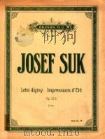 LETNI DOJMY. IMPRESSIONS D'ETE（ PDF版）