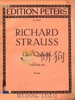 Don Quixote violoncello 1904 PDF电子版封面