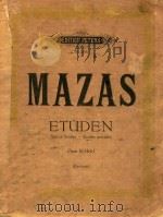ETUDES BRILLANTES（1958 PDF版）