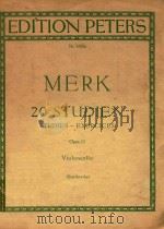 20 Studien PDF电子版封面 Jos.Merk
