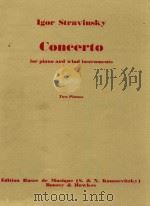 Concerto for Piano and Orchestra two Pianos 1947 PDF电子版封面