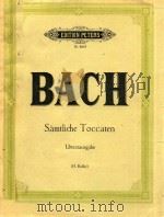 Samtliche Toccaten Urtextausgabe（1956 PDF版）