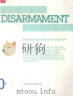 Disarmament the World at a Critical Turning Point（1999 PDF版）