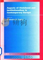 Aspects of Statehood and Institutionalism in Contemporary Europe（1997 PDF版）