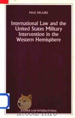 International Law and the United States Military Intervention in the Western Hemisphere（1997 PDF版）