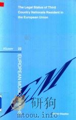 The legal Status of Third Country Nationals Resident in the European Union（1999 PDF版）