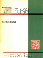 SCOTTISH BALLAD FOR TWO PIANOS AND ORCHESTRA OP·26 PDF电子版封面 BENJAMIN BRITTEN