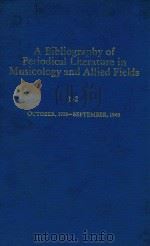 A BIBLIOGRAPHY OF PERIODICAL LITERATURE IN MUSICOLOGY AND ALLIED FIELDS 1-2 PDF电子版封面 0306704137