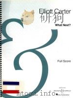 What next? An opera in one act（1999 PDF版）