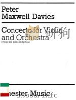 Concerto for Violin and Orchestra: Isaac Stern: violin and piano reduction（1990 PDF版）