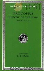 PROCOPIUS HISTORY OF THE WARS  BOOKS VII.36-VIII（1928 PDF版）