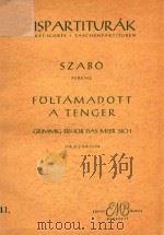 FOLTAMADOTT A TENGER 1959 PDF电子版封面 SZABO FERENC
