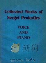 COLLECTED WORKS OF SERGEI PROKOFIEV VOICE AND PIANO（ PDF版）