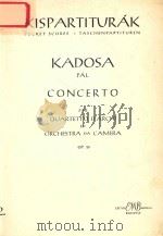 VERSENYMU VONOSNEGYESRE ES KIS ZENEKARRA OP.26（1960 PDF版）