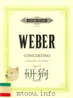 CONCERTINO FUR KLARINETTE UND ORCHESTER OPUS 26（ PDF版）