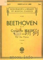 CONCERTO NO.3 FOR THE PIANO（ PDF版）