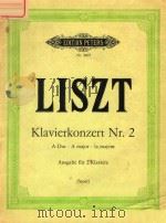 KLAVIERKONZERT NR.2 A-DUR-A MAJOR-LA MAJCUR AUSGABC FUR 2 KLAVIERE（ PDF版）
