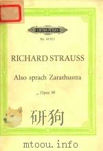 ALSO SPRACH ZARATHUSTRA（ PDF版）