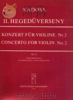 CONCERTO FOR VILIN NO.2 OP.32（ PDF版）