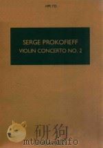 VIOLIN CONCERTO NO.2 G MINOR OPUS 63（ PDF版）