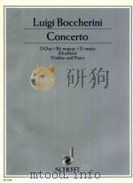 CONCERTO D-DUR/RE MAJEUR/D MAJOR FUR VIOLINE UND ORCHESTER（ PDF版）