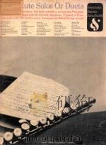 EASY FLUTE SOLOS OR DUETS（ PDF版）