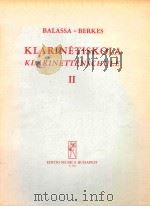 KLARINETISKOLA KLARINETTENSCHULE Ⅱ（ PDF版）
