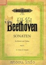 BEETHOVEN SONATEN FUR KLAVIER UND VIOLINE BAND II（ PDF版）