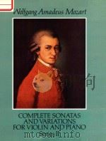 COMPLETE SONATAS AND VARIATIONS FOR VIOLIN AND PIANO SERIES Ⅱ（ PDF版）