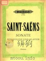 SONATE FUR VIOLNE UND KLAVIER OP.75（1972 PDF版）