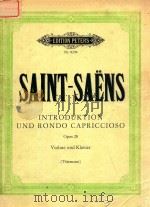INTRODUKTION UND RONDO CAPRICCOSO FUR VIOLINE UND ORCHESTER  OPUS 28（ PDF版）