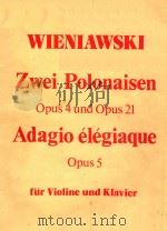 ZWEI POLONAISEN OP.4 UND OP.21（ PDF版）