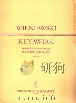 KUYAWIAK HEGEDURE ES ZONGORARA FUR VIOLINE UND KLAVIER（4 PDF版）