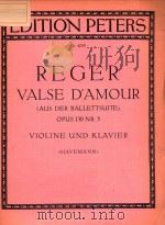 VALSE D'AMOUR (AUS DER BALLETTSUITE) OPUS 130 NR 5（ PDF版）