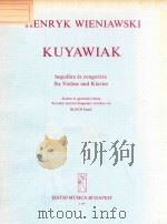 KUYAWIAK FUR VIOLINE UND KLAVIER（5 PDF版）
