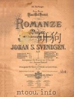 ROMANZE FUR VIOLINE MIT BEGLEITUNG DES ORCHESTERS（ PDF版）