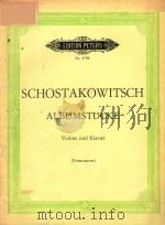 ALBUMSTUSKE FUR VIOLINE UND KLAVIER BEARBEITET（ PDF版）