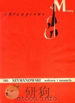 NOKTURN I TARANTELA 1949 PDF电子版封面 SZYMANOWSKI