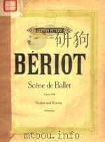 SCENE DE BALLET POUR VIOLON（ PDF版）