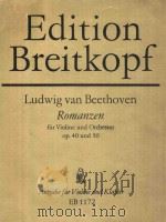 ROMANZEN FUR VIOLINE UND ORCHESTER OP.40 UND 50（1979 PDF版）