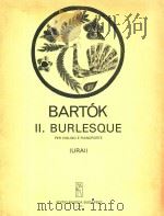 II.BURLESQUE FUR VIOLINO E PINAOFORTE（ PDF版）