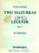 Schirmer's Library of Musical Classics Vol.366 1896 PDF电子版封面 WIENIAWSKI