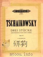 P . TSCHAIKOWSKY  SCHERZO OPUS 42 Nr.2  FUR VIOLINE UND KLAVIBR HERAUSGEGEBEN CON CARL HERRMANN（ PDF版）