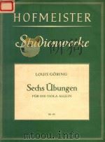 SECHS UBUNGEN  FUR DIE VIOLA ALLEIN（ PDF版）